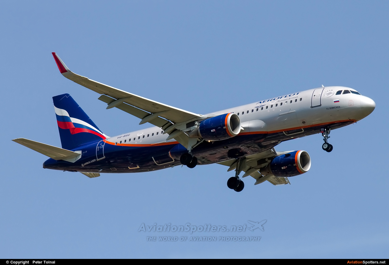 Aeroflot  -  A320-214  (VQ-BSG) By Peter Tolnai (ptolnai)