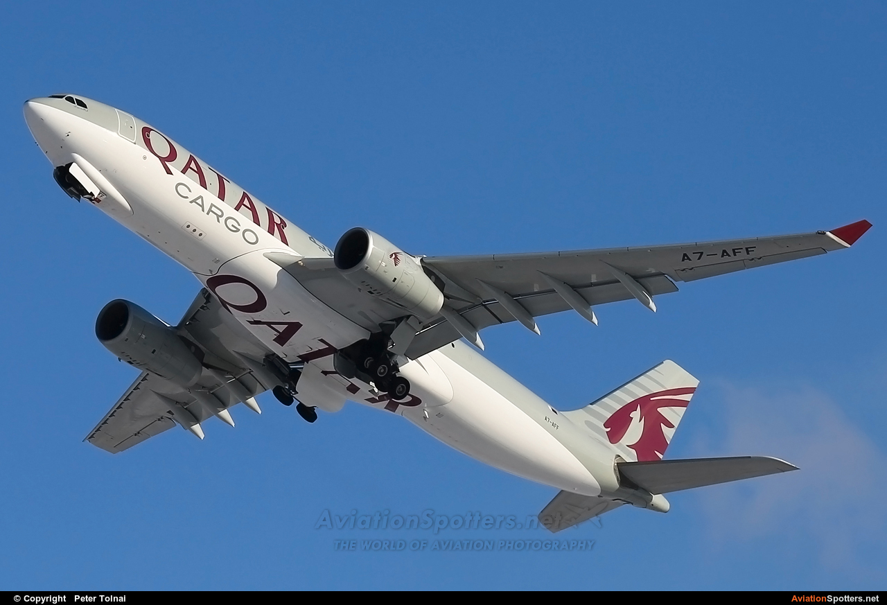 Qatar Airways Cargo  -  A330-200F  (A7-AFF) By Peter Tolnai (ptolnai)