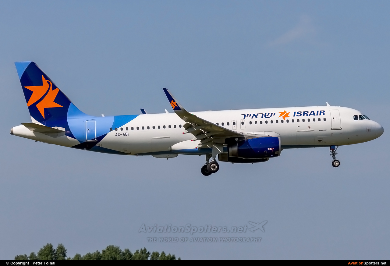 Israir Airlines  -  A320-232  (4X-ABI) By Peter Tolnai (ptolnai)