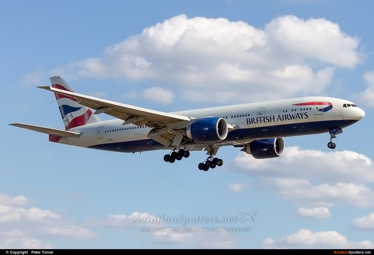 British Airways  -  777-200ER  (G-VIIA) By Peter Tolnai (ptolnai)