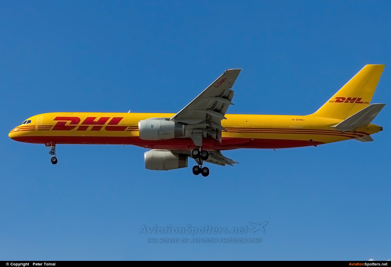 DHL Cargo  -  757-200  (G-DHKI) By Peter Tolnai (ptolnai)