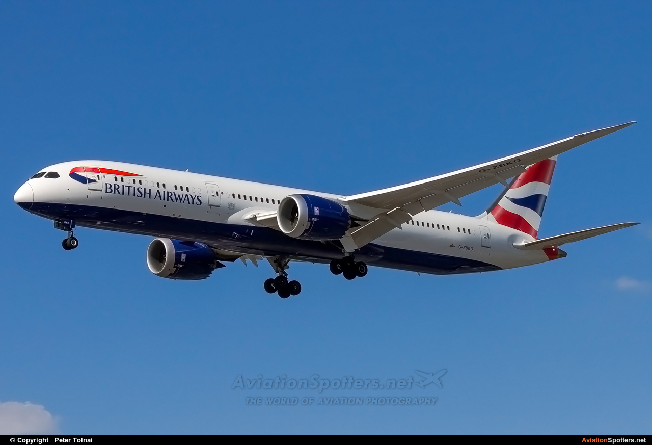 British Airways  -  787-9 Dreamliner  (G-ZBKO) By Peter Tolnai (ptolnai)
