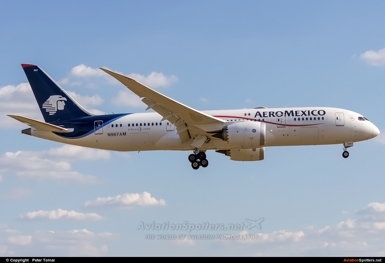 Aeromexico  -  787-8 Dreamliner  (N967AM) By Peter Tolnai (ptolnai)