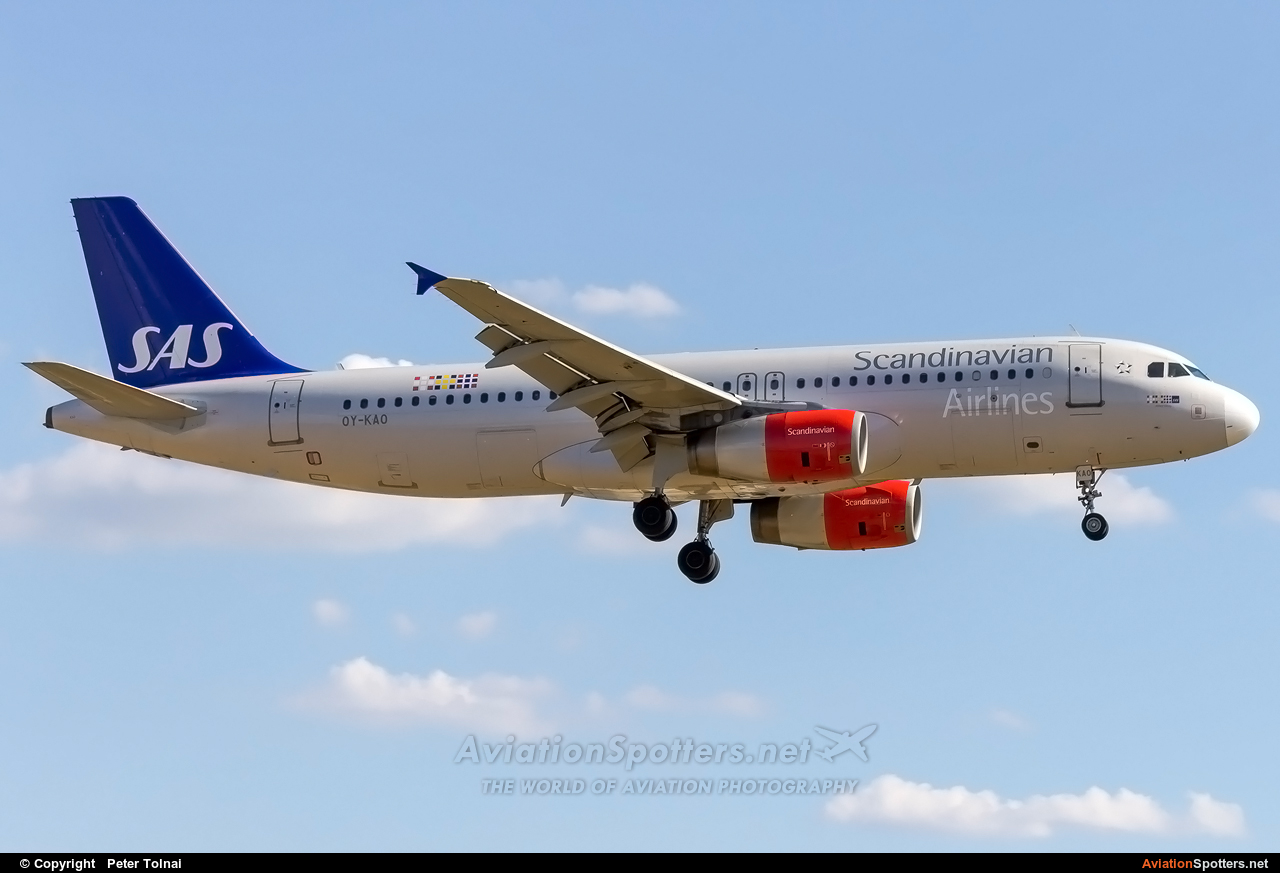 SAS - Scandinavian Airlines  -  A320-232  (OY-KAO) By Peter Tolnai (ptolnai)