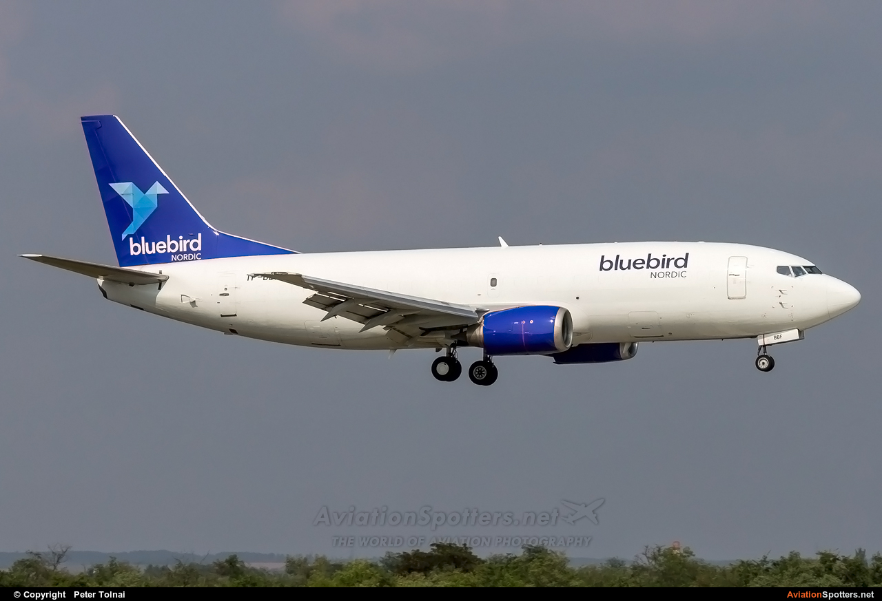 Bluebird Cargo  -  737-300F  (TF-BBF) By Peter Tolnai (ptolnai)