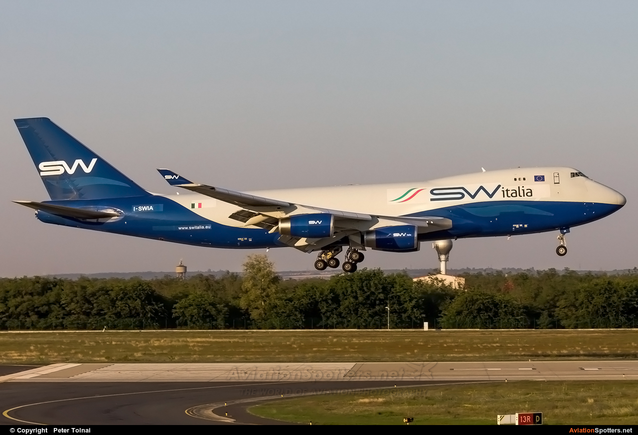 Silk Way Airlines  -  747-400  (I-SWIA) By Peter Tolnai (ptolnai)