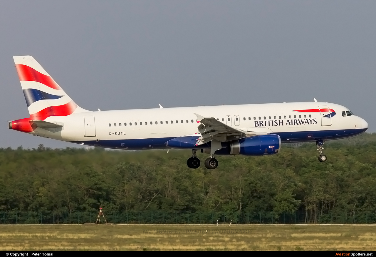 British Airways  -  A320-232  (G-EUYL) By Peter Tolnai (ptolnai)