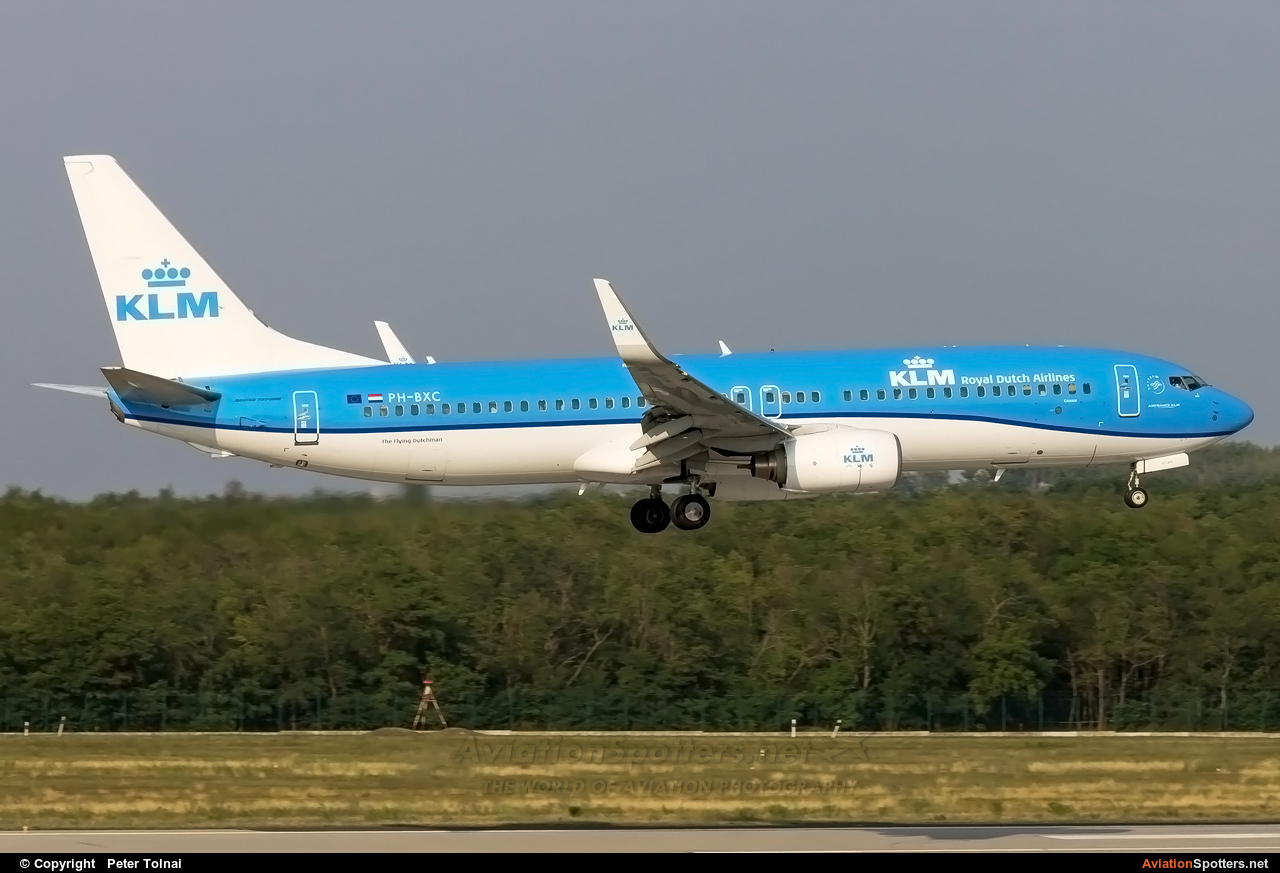 KLM  -  737-800  (PH-BXC) By Peter Tolnai (ptolnai)