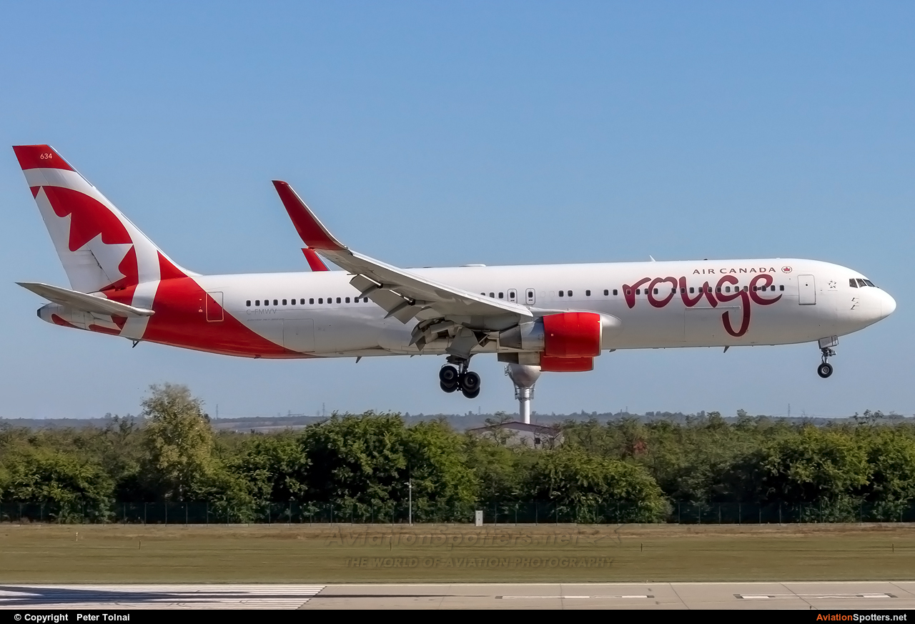 Air Canada Rouge  -  767-300ER  (C-FMWV) By Peter Tolnai (ptolnai)