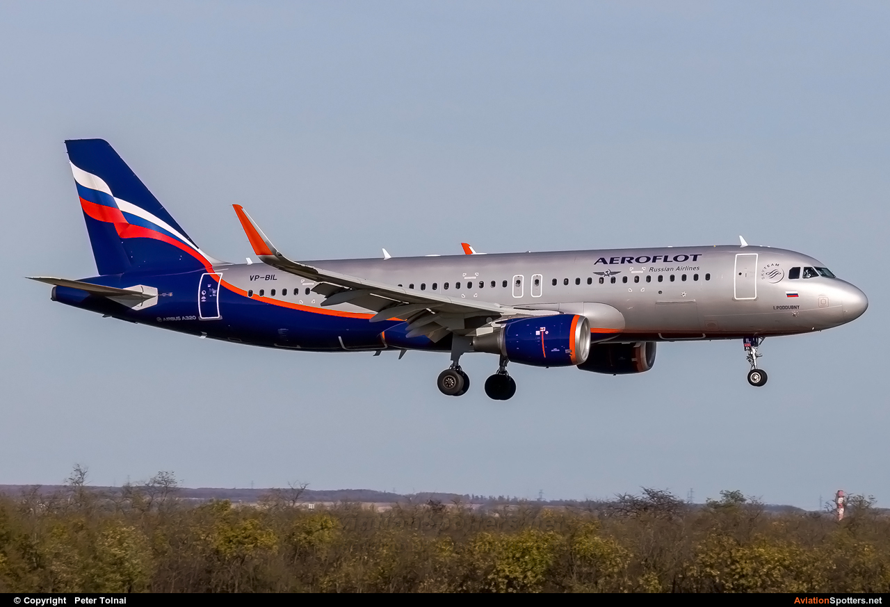 Aeroflot  -  A320-214  (VP-BIL) By Peter Tolnai (ptolnai)