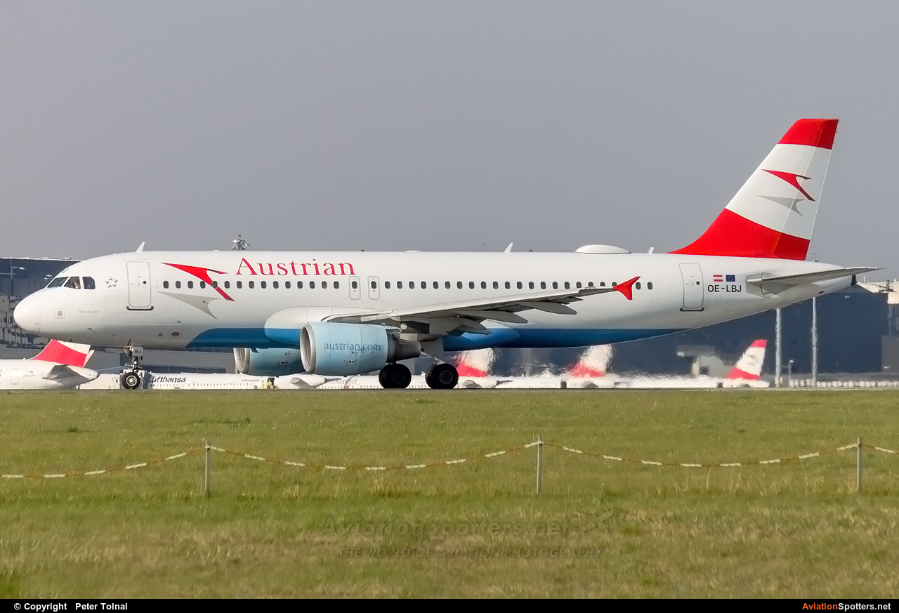 Austrian Airlines  -  A320-214  (OE-LBJ) By Peter Tolnai (ptolnai)