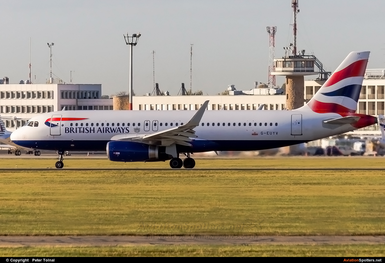 British Airways  -  A320-232  (G-EUYV) By Peter Tolnai (ptolnai)
