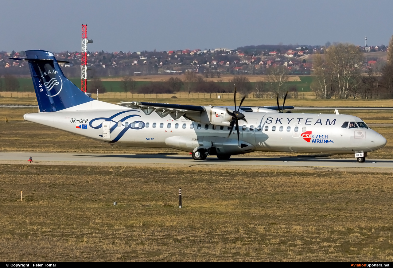 CSA - Czech Airlines  -  72-500  (OK-GFR) By Peter Tolnai (ptolnai)