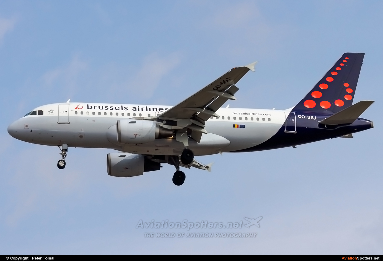 Brussels Airlines  -  A319-111  (OO-SSJ) By Peter Tolnai (ptolnai)