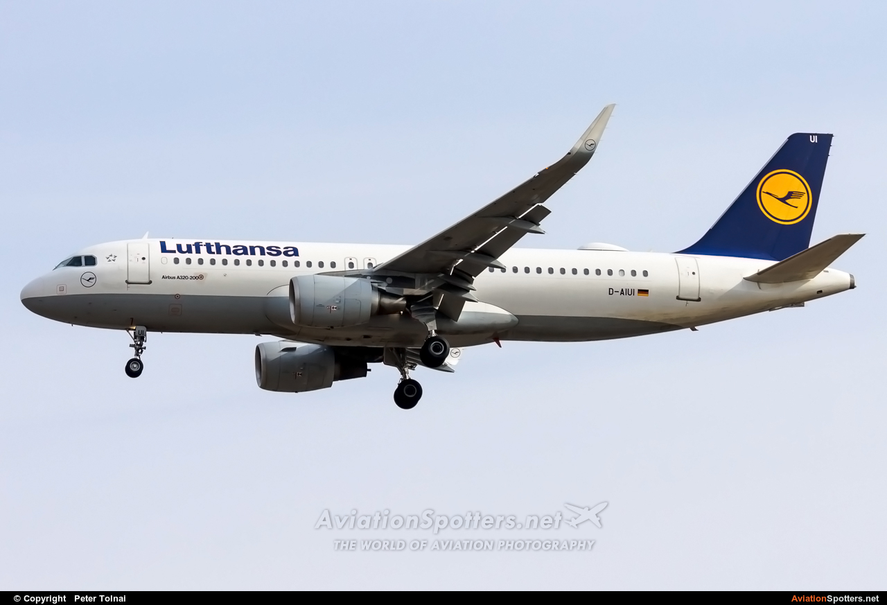 Lufthansa  -  A320-214  (D-AIUI) By Peter Tolnai (ptolnai)