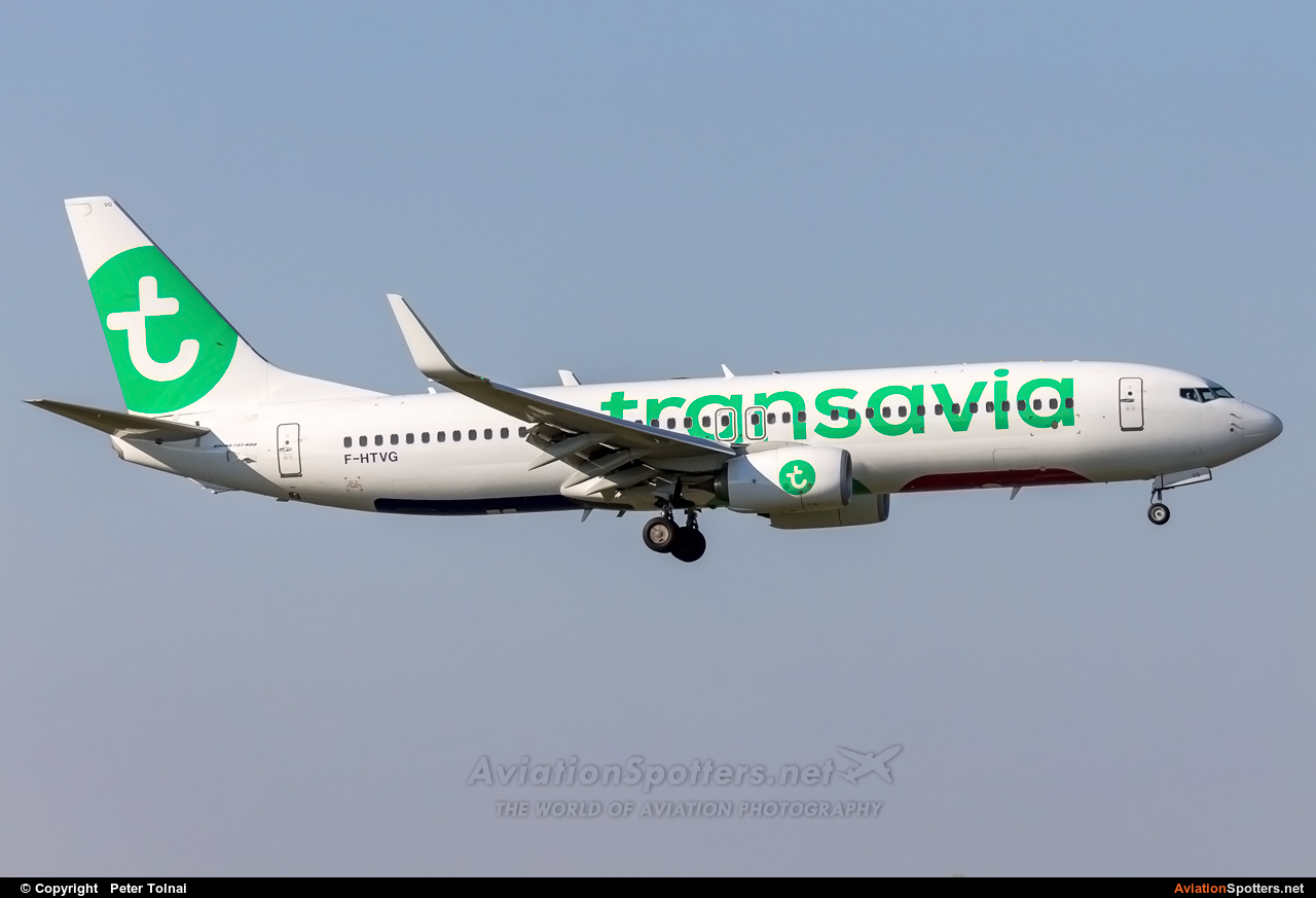 Transavia France  -  737-800  (F-HTVG) By Peter Tolnai (ptolnai)
