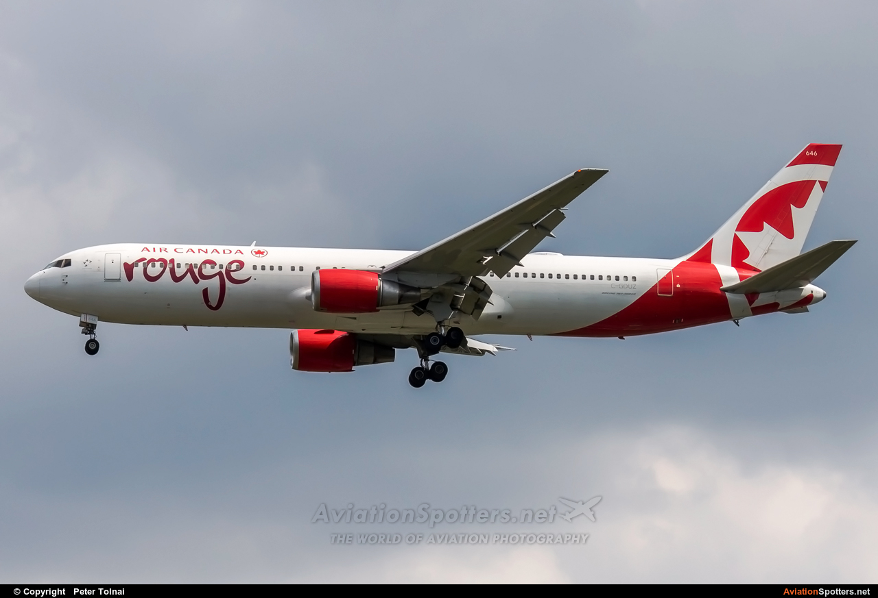 Air Canada Rouge  -  767-300ER  (C-GDUZ) By Peter Tolnai (ptolnai)