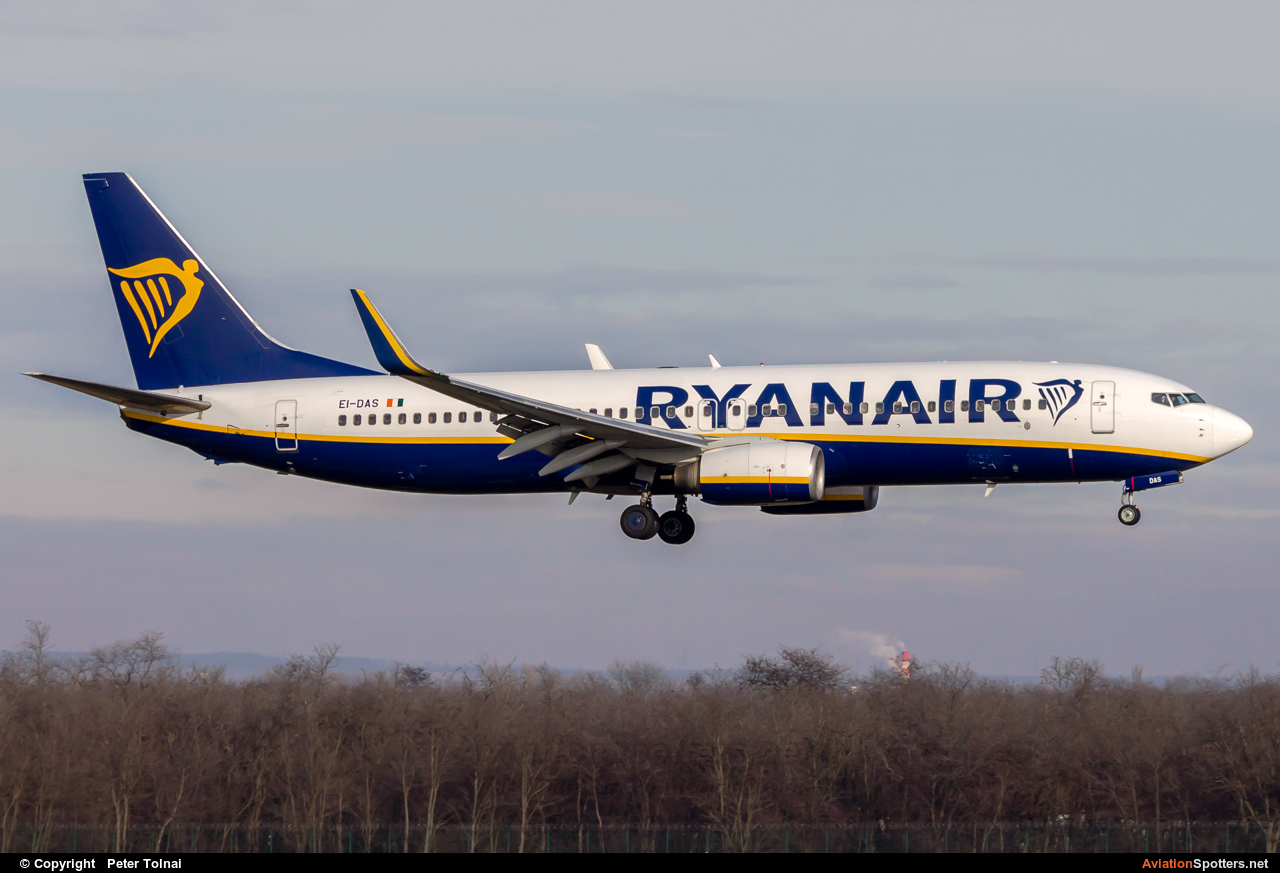 Ryanair  -  737-8AS  (EI-DAS) By Peter Tolnai (ptolnai)