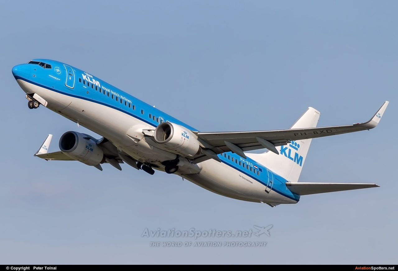 KLM  -  737-800  (PH-BXD) By Peter Tolnai (ptolnai)