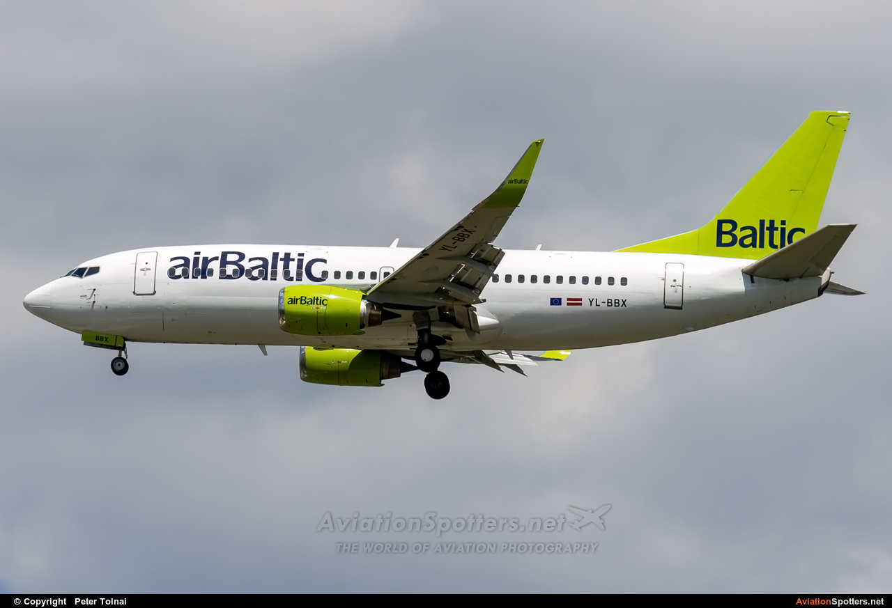 Air Baltic  -  737-300  (YL-BBX) By Peter Tolnai (ptolnai)
