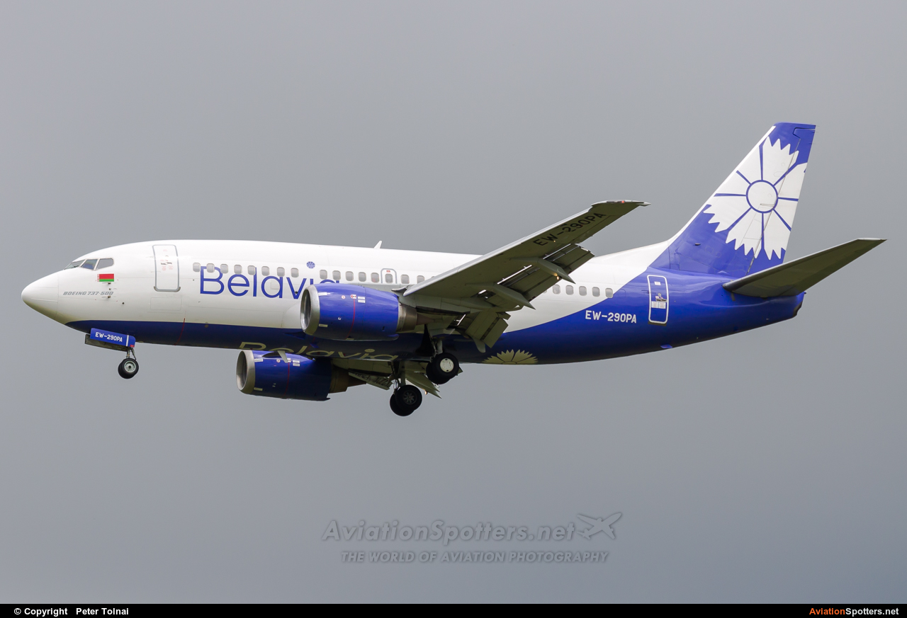 Belavia  -  737-500  (EW-290PA) By Peter Tolnai (ptolnai)