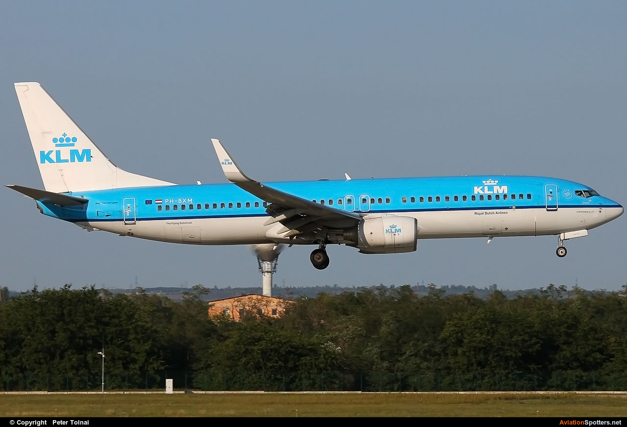KLM  -  737-800  (PH-BXM) By Peter Tolnai (ptolnai)