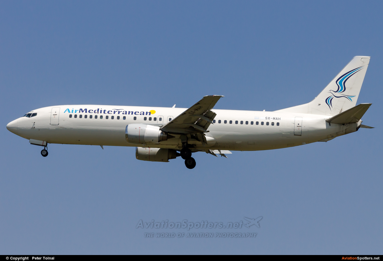 Air Mediterranee  -  737-400  (SX-MAH) By Peter Tolnai (ptolnai)