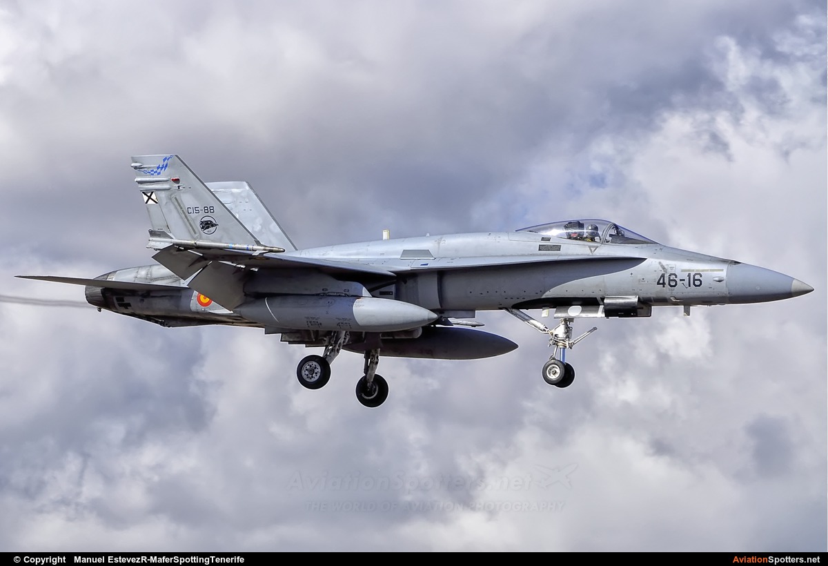 Spain - Air Force  -  EF-18A Hornet  (C.15-88) By Manuel EstevezR-(MaferSpotting) (Manuel EstevezR-(MaferSpotting))