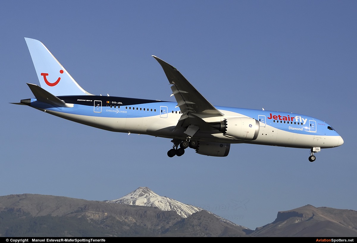 Jetairfly (TUI Airlines Belgium)  -  787-8 Dreamliner  (OO-JDL) By Manuel EstevezR-(MaferSpotting) (Manuel EstevezR-(MaferSpotting))