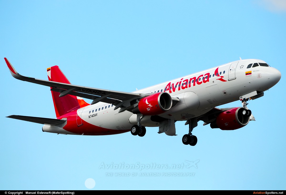 Avianca  -  A320-214  (N740AV) By Manuel EstevezR-(MaferSpotting) (Manuel EstevezR-(MaferSpotting))