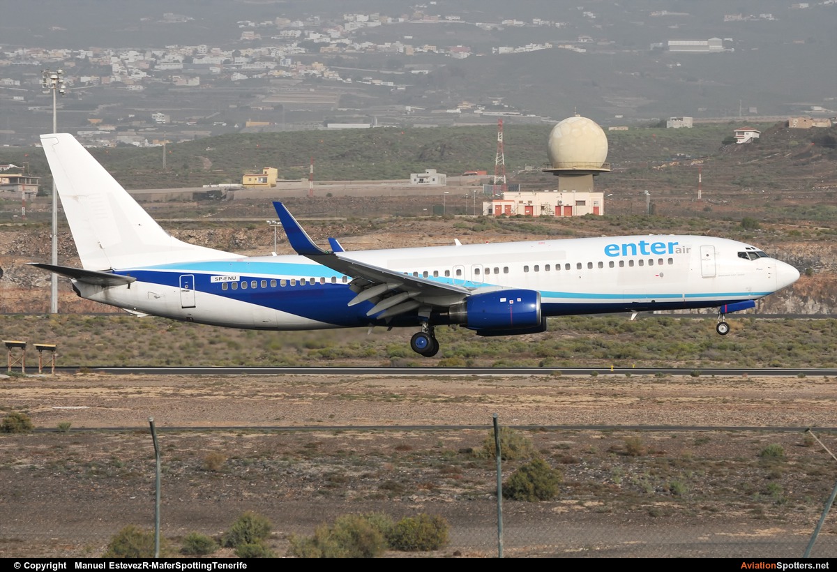 Enter Air  -  737-800  (SP-ENU) By Manuel EstevezR-(MaferSpotting) (Manuel EstevezR-(MaferSpotting))