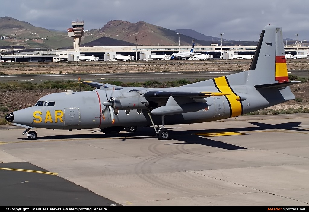 Spain - Air Force  -  F27-200MAR Friendship  (D2-02) By Manuel EstevezR-(MaferSpotting) (Manuel EstevezR-(MaferSpotting))