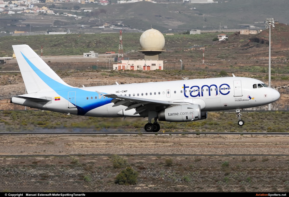 TAME  -  A319  (HC-CMP) By Manuel EstevezR-(MaferSpotting) (Manuel EstevezR-(MaferSpotting))