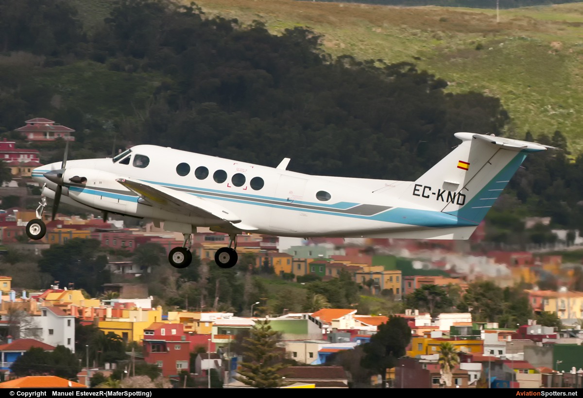 Urgemer Canarias  -  200 King Air  (EC-KND) By Manuel EstevezR-(MaferSpotting) (Manuel EstevezR-(MaferSpotting))