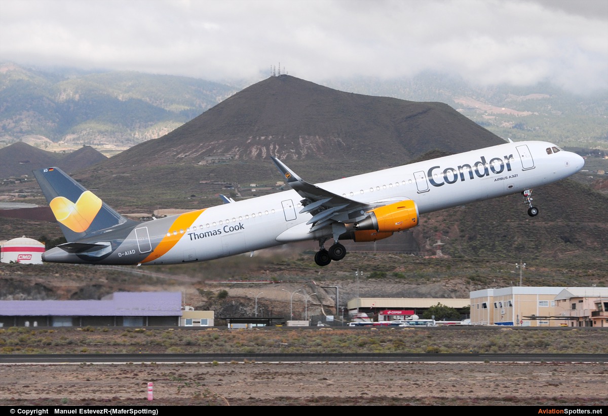 Condor  -  A321-211  (D-AIAD) By Manuel EstevezR-(MaferSpotting) (Manuel EstevezR-(MaferSpotting))