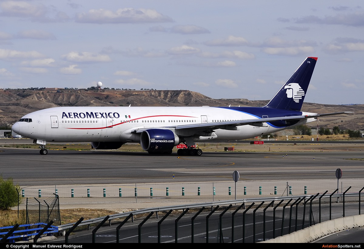 Aeromexico  -  777-200ER  (N776AM) By Manuel EstevezR-(MaferSpotting) (Manuel EstevezR-(MaferSpotting))