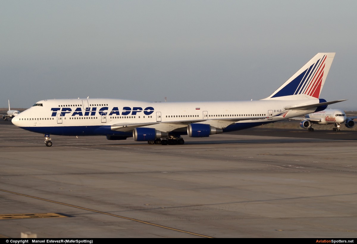 Transaero Airlines  -  747-400  (EI-XLD) By Manuel EstevezR-(MaferSpotting) (Manuel EstevezR-(MaferSpotting))