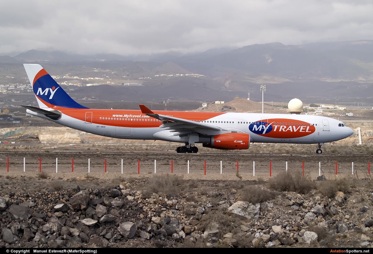 MyTravel Airways  -  A330-300  (OY-VKH) By Manuel EstevezR-(MaferSpotting) (Manuel EstevezR-(MaferSpotting))
