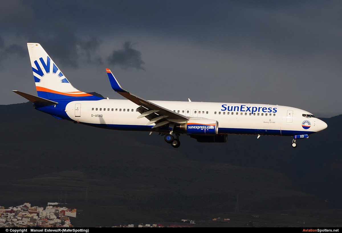 SunExpress  -  737-8AS  (D-ASXD) By Manuel EstevezR-(MaferSpotting) (Manuel EstevezR-(MaferSpotting))