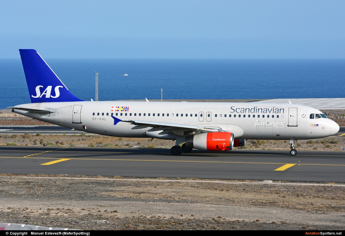 SAS - Scandinavian Airlines  -  A320-232  (OY-KAL) By Manuel EstevezR-(MaferSpotting) (Manuel EstevezR-(MaferSpotting))