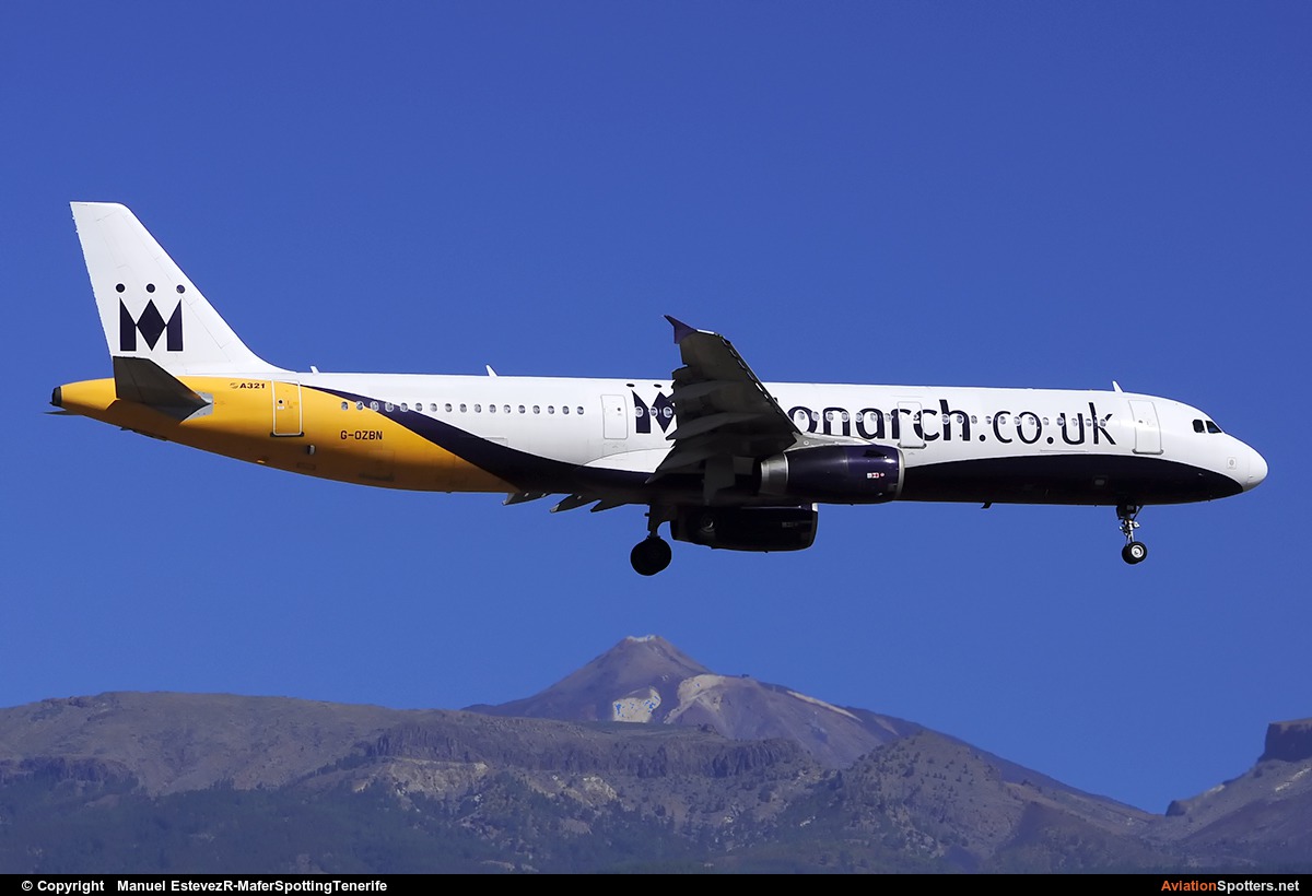 Monarch Airlines  -  A321-231  (G-OZBN) By Manuel EstevezR-(MaferSpotting) (Manuel EstevezR-(MaferSpotting))