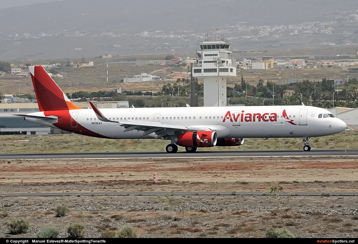 Avianca  -  A321-231  (N696AV) By Manuel EstevezR-(MaferSpotting) (Manuel EstevezR-(MaferSpotting))