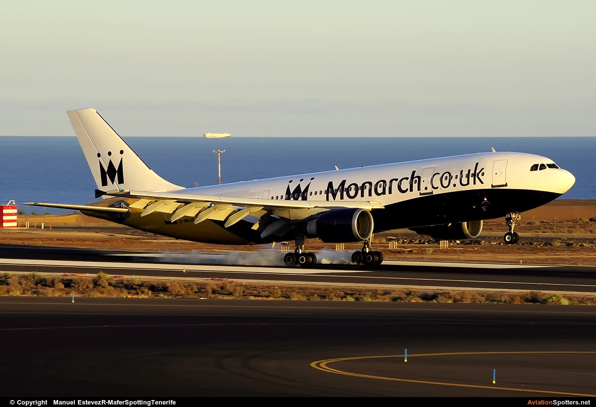 Monarch Airlines  -  A300  (G-MAJS) By Manuel EstevezR-(MaferSpotting) (Manuel EstevezR-(MaferSpotting))