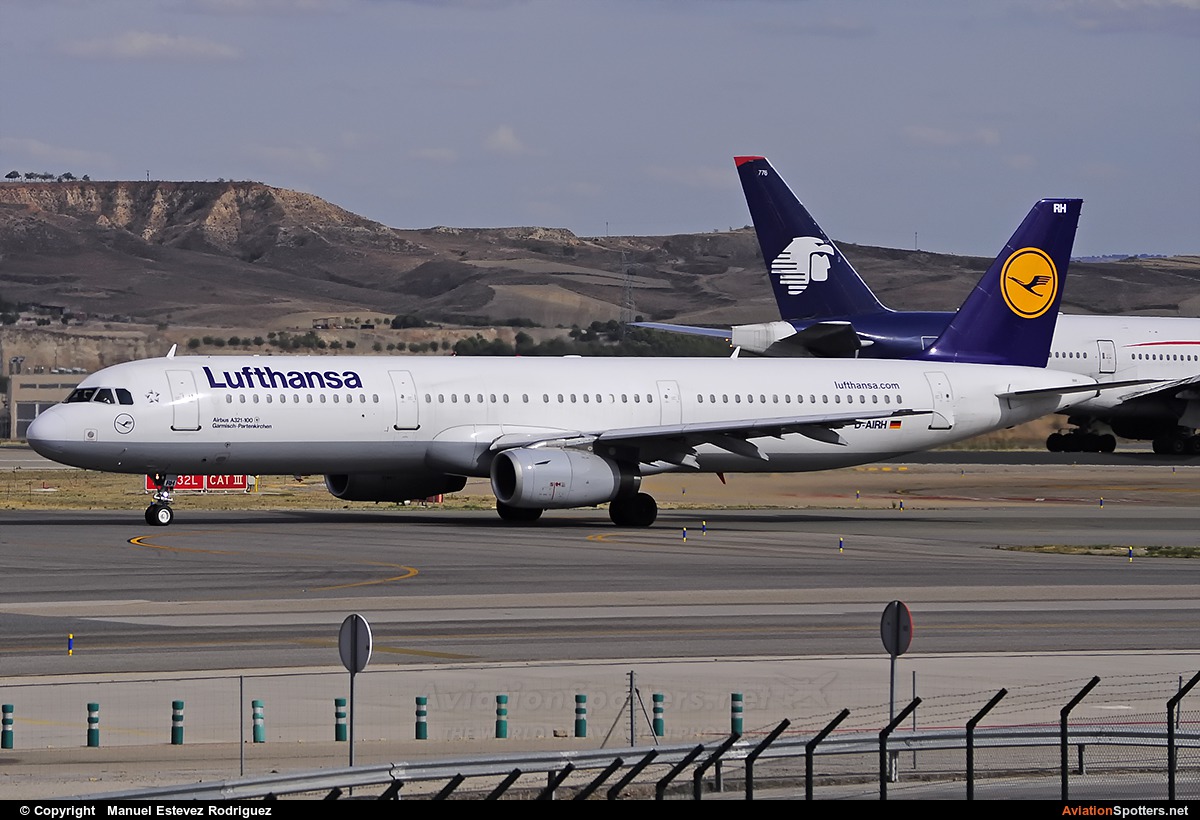 Lufthansa  -  A321  (D-AIRH) By Manuel EstevezR-(MaferSpotting) (Manuel EstevezR-(MaferSpotting))