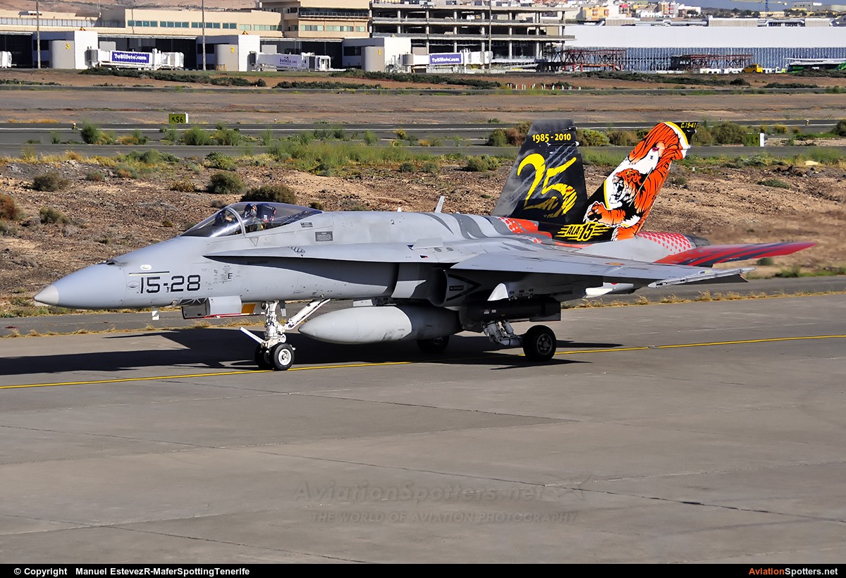 Spain - Air Force  -  EF-18A Hornet  (C.15-41) By Manuel EstevezR-(MaferSpotting) (Manuel EstevezR-(MaferSpotting))