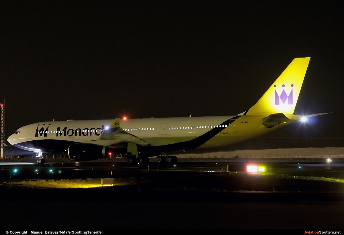 Monarch Airlines  -  A330-243  (G-SMAN) By Manuel EstevezR-(MaferSpotting) (Manuel EstevezR-(MaferSpotting))
