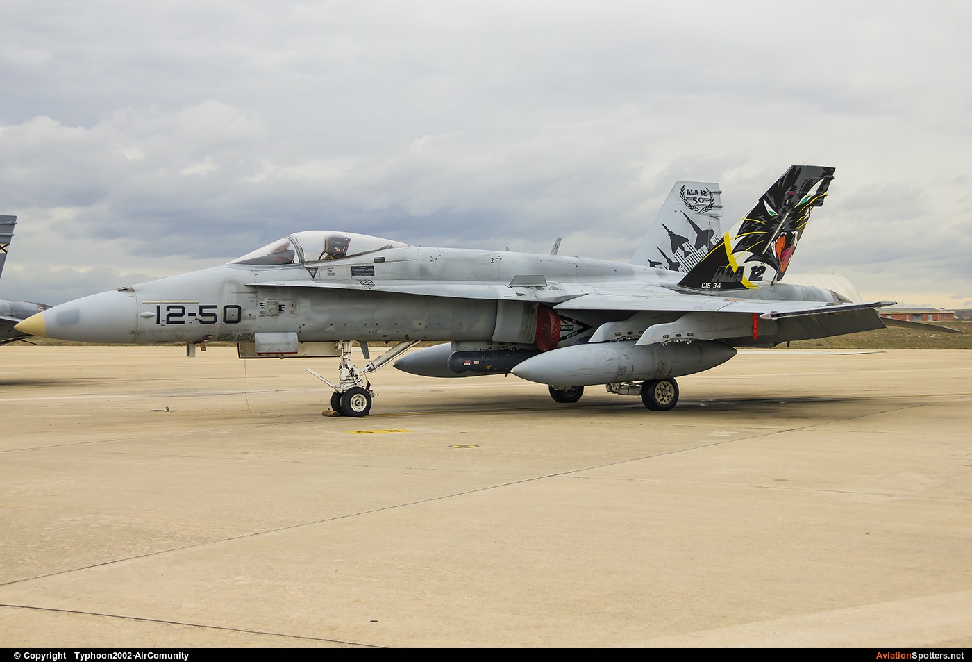Spain - Air Force  -  EF-18A Hornet  (C.15-34) By Typhoon2002-AirComunity (AirComunity)