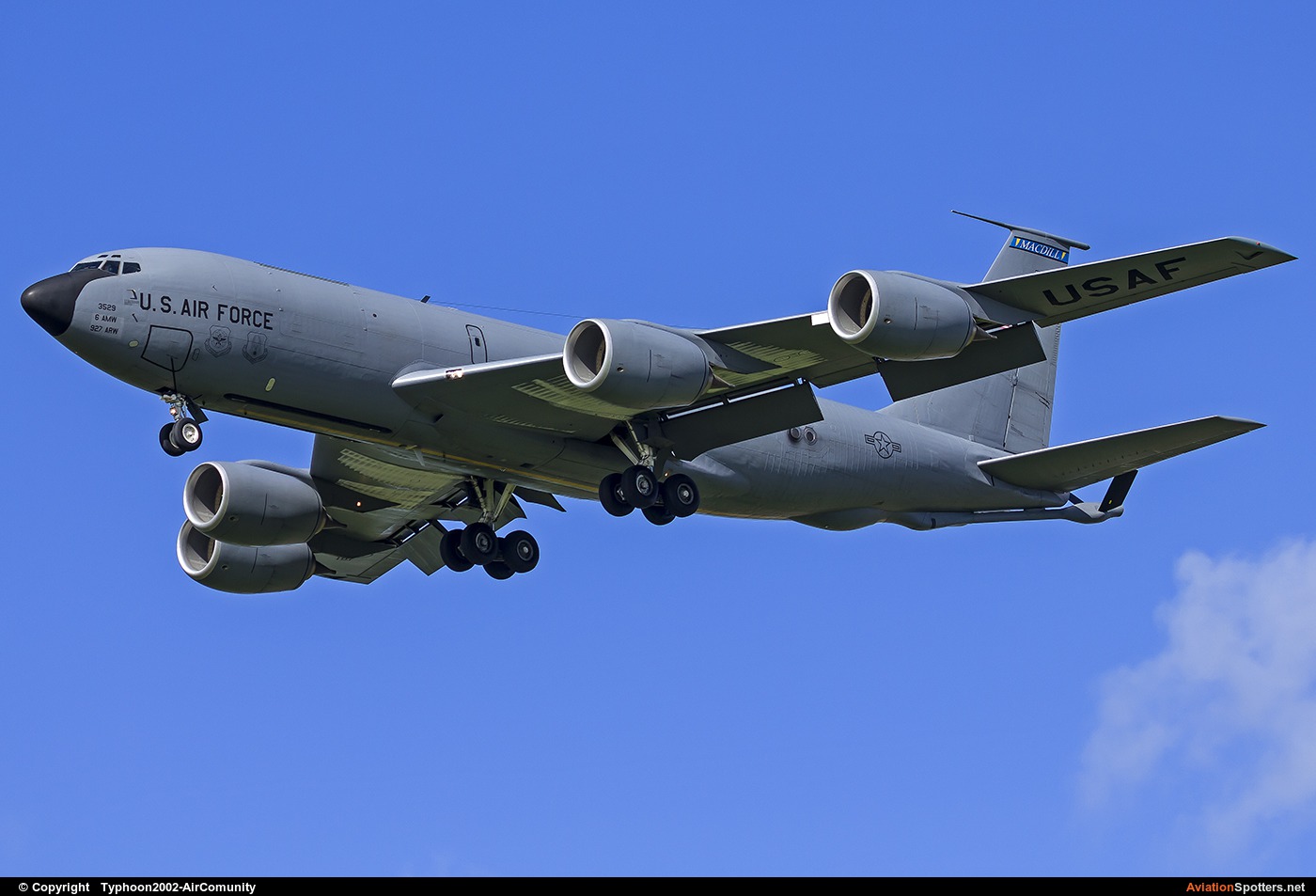 USA - Air Force  -  KC-135R Stratotanker  (62-3529) By Typhoon2002-AirComunity (AirComunity)