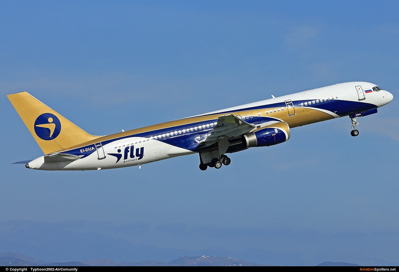 I-Fly Airlines  -  757-200  (EI-DUA) By Typhoon2002-AirComunity (AirComunity)