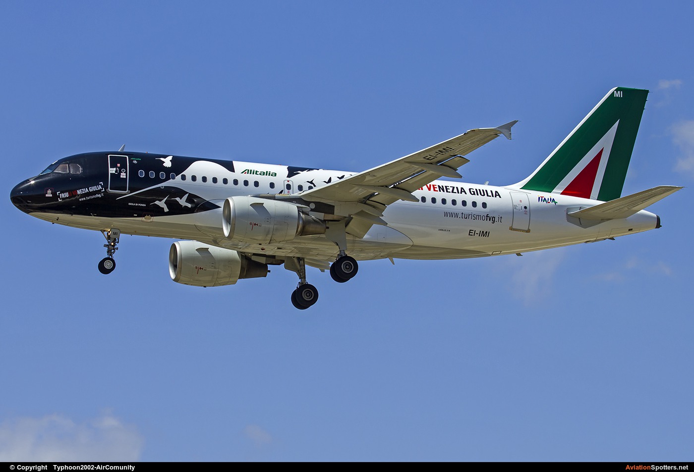 Alitalia  -  A319  (EI-IMI) By Typhoon2002-AirComunity (AirComunity)